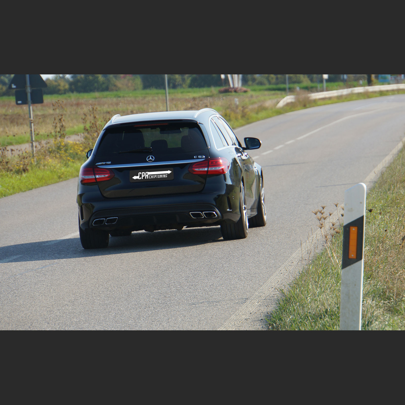 C 63 AMG - deslocamento perdido, potência adquirida