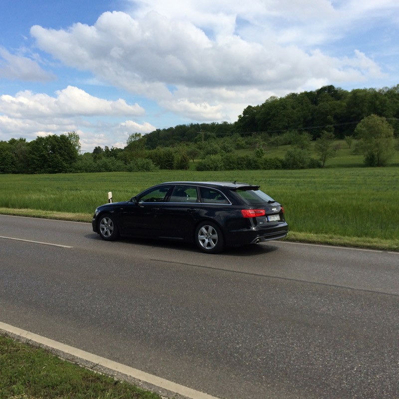 Um Audi de Ingolstadt com potêncial de alto desempenho