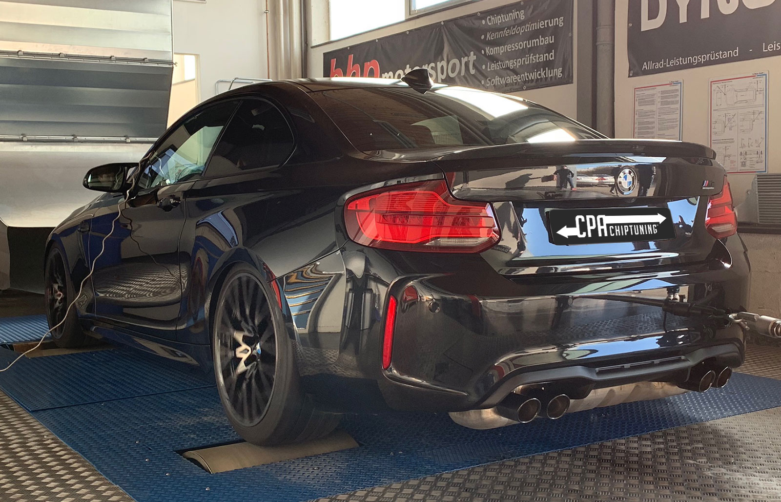 BMW M2 Competition no dinamômetro