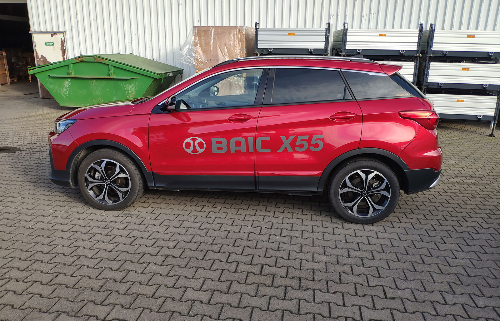 BAIC X55 AT 1.5T para teste no CPA