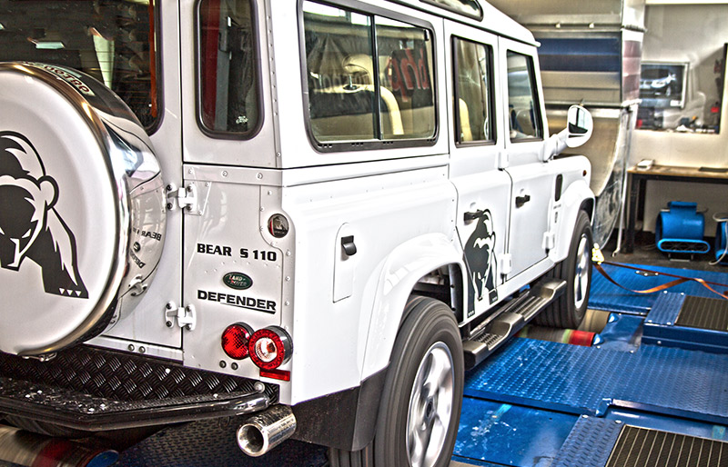 Chiptuning Land Rover Defender