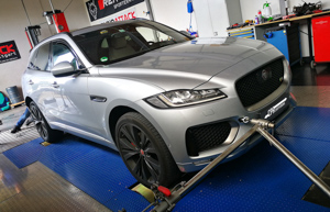 Testamos no dinamômetro Jaguar F-Pace 30d