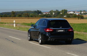 C 63 AMG - deslocamento perdido, potência adquirida