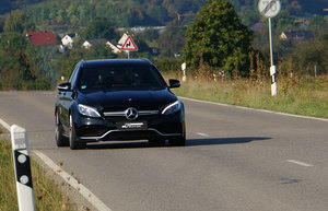 C 63 AMG - deslocamento perdido, potência adquirida