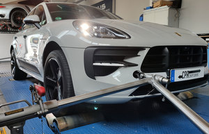 Sobre o dinamômetro: Porsche Macan S